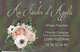 AU JARDIN D'AZYLIS - Fleuriste à PLEDRAN